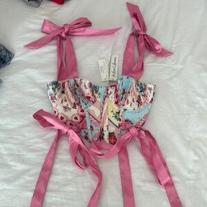 For Love and Lemons Eugene corset top brand new